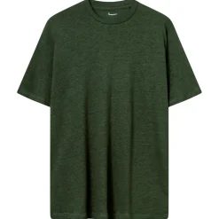 KnowledgeCotton Apparel - Linen T-Shirt - T-Shirt^ Alltagsbekleidung|T-Shirts