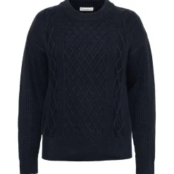 KnowledgeCotton Apparel - Women's Cotton Cable Crew Neck - Wollpullover