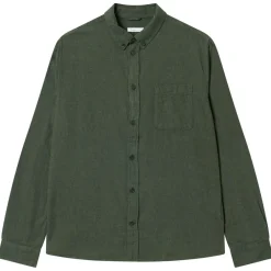 KnowledgeCotton Apparel - Regular Fit Melangé Flannel Shirt - Hemd^ Shirts, Hemden & Longsleeves|Alltagsbekleidung