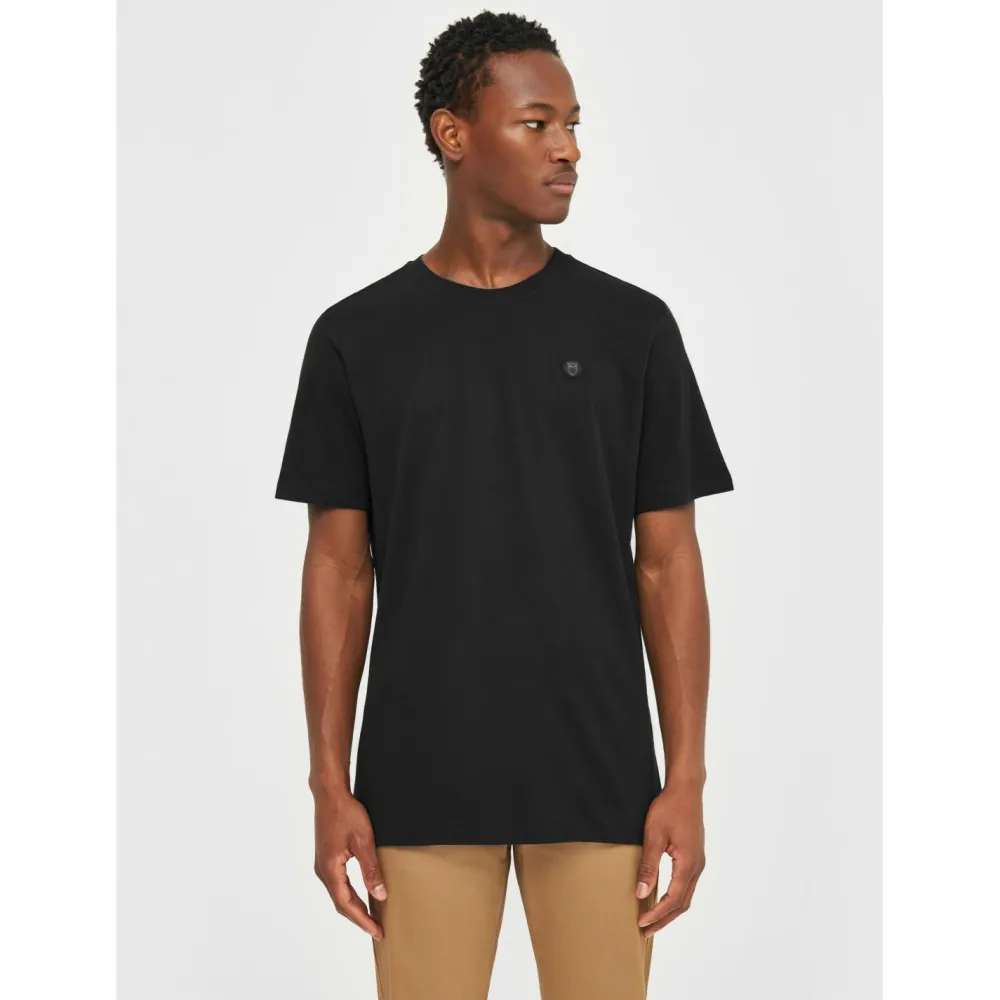 - Badge T-Shirt - T-Shirt>KnowledgeCotton Apparel Outlet