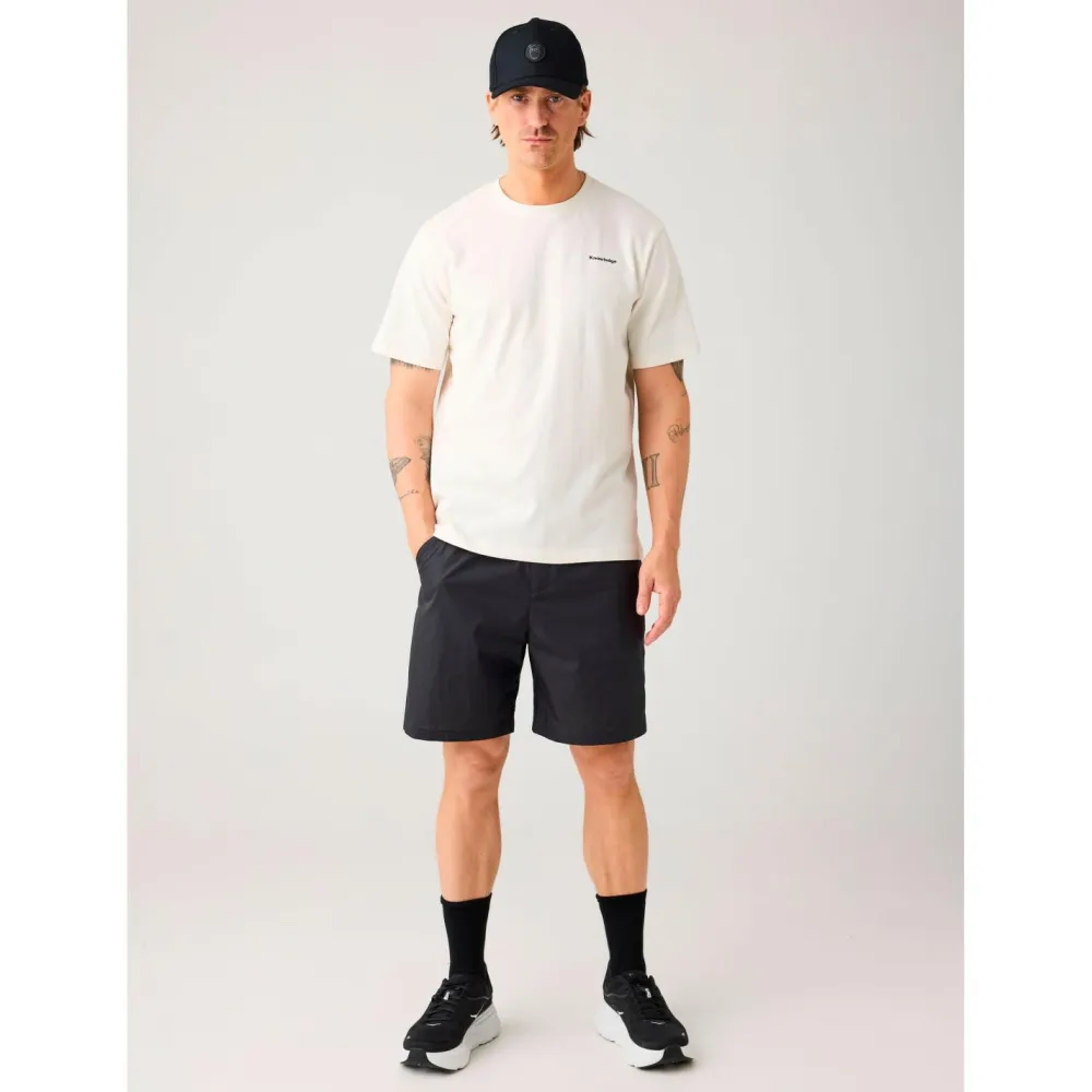 - Regular S/S Heavy Single Jersey Scenery Back Print - T-Shirt>KnowledgeCotton Apparel Sale