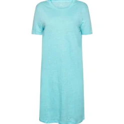 - Women's Linen S/S T-Shirt Dress - Kleid>KnowledgeCotton Apparel Clearance