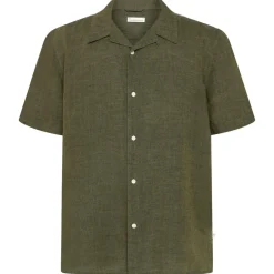 KnowledgeCotton Apparel - Box S/S Linen Shirt - Hemd