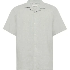 KnowledgeCotton Apparel - Box S/S Linen Shirt - Hemd