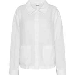 Best - Women's Regular Linen Overshirt - Freizeitjacke Freizeitjacken|Jacken