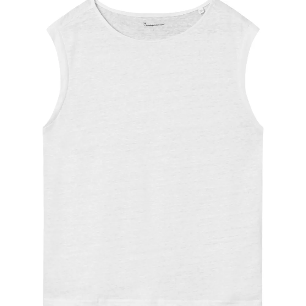 - Women's Loose Fold Up Linen - Top>KnowledgeCotton Apparel Online