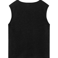 - Women's Loose Fold Up Linen - Top>KnowledgeCotton Apparel Online