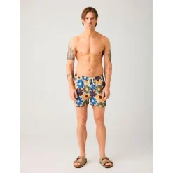 KnowledgeCotton Apparel - Stretch AOP Swimshorts - Badehose