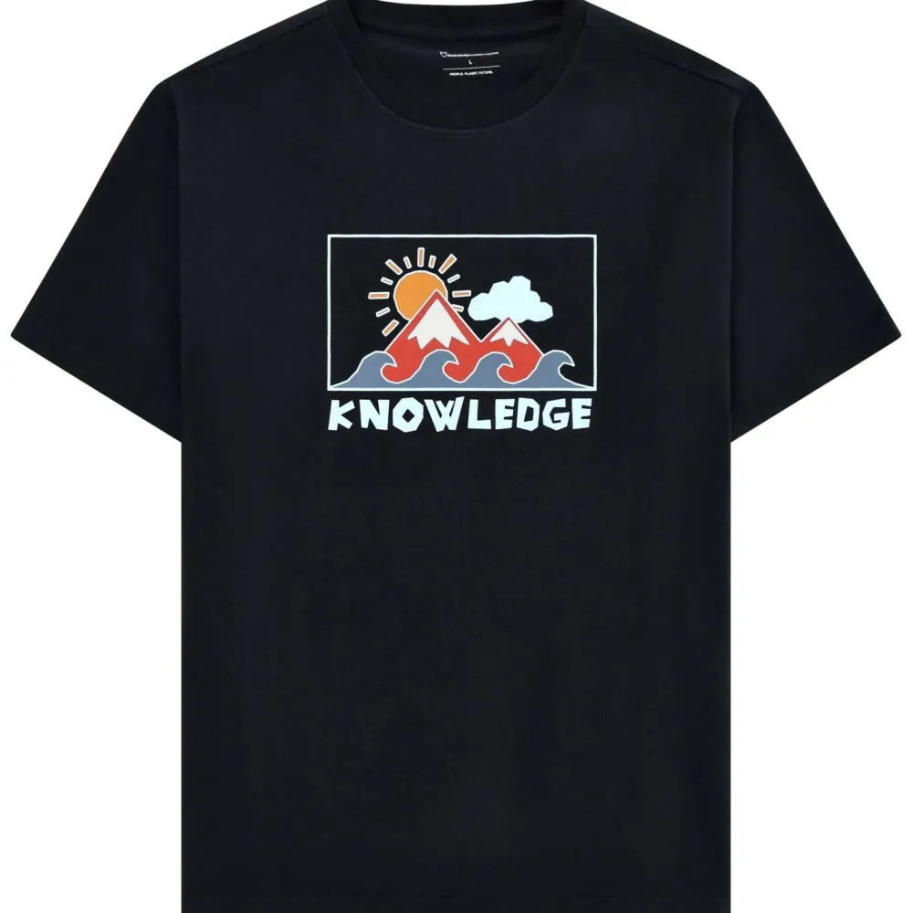 - Regenerative Organic Cotton Front Print T-Shirt - T-Shirt>KnowledgeCotton Apparel Discount