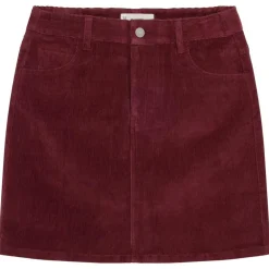 KnowledgeCotton Apparel - Women's 14 Wales Corduroy Skirt - Rock
