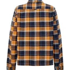 - Big Checked Heavy Flannel - Hemd>KnowledgeCotton Apparel Hot