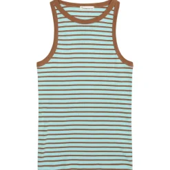 KnowledgeCotton Apparel - Women's Striped Racer Rib Top - Top^ Shirts, Hemden & Longsleeves|Alltagsbekleidung