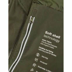 KnowledgeCotton Apparel - Long Soft Shell Jacket Climate Shell - Mantel^ Jacken|Alltagsbekleidung