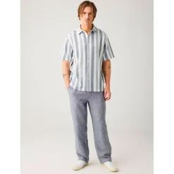 - Organic Cotton Striped Shirt II - Hemd><noscript><img width=