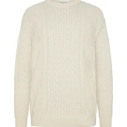 - Cotton Cable Crew Neck - Wollpullover>KnowledgeCotton Apparel Clearance