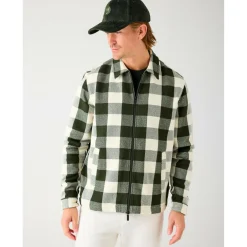 - Checkered Heavy Flannel Overshirt - Hemd><noscript><img width=
