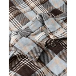KnowledgeCotton Apparel - Women's Heavy Flannel Check - Bluse