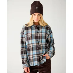 KnowledgeCotton Apparel - Women's Heavy Flannel Check - Bluse