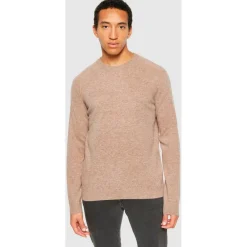 Outlet - O-Neck Wool Knit - Wollpullover Pullover & Hoodies|Alltagsbekleidung