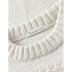 Best - Lampswool Campaign Pattern C. Neck - Wolljacke Pullover & Hoodies|Alltagsbekleidung