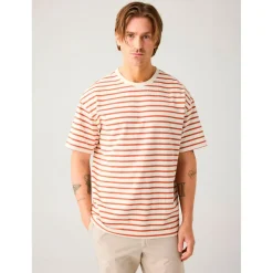 - Organic Cotton Striped T-Shirt - T-Shirt><noscript><img width=