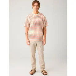 - Organic Cotton Striped T-Shirt - T-Shirt><noscript><img width=