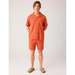 - Organic Cotton Structure Shirt - Hemd><noscript><img width=