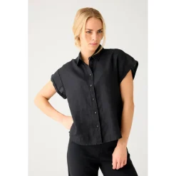 - Women's Aster Fold Up S/S - Bluse><noscript><img width=