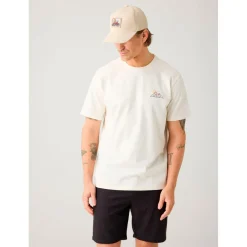 Outlet - Regenerative Organic Cotton Chest Print T-Shirt - T-Shirt Alltagsbekleidung|Wanderbekleidung