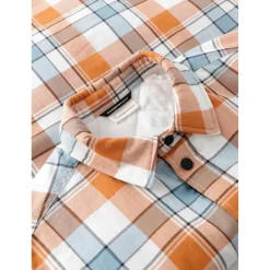 KnowledgeCotton Apparel - Checked Loose Fit Padded Overshirt - Hemd^ Shirts, Hemden & Longsleeves|Alltagsbekleidung