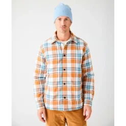 KnowledgeCotton Apparel - Checked Loose Fit Padded Overshirt - Hemd^ Shirts, Hemden & Longsleeves|Alltagsbekleidung