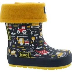 Kinder Koel - Kid's Wellie Print + Sock - Gummistiefel