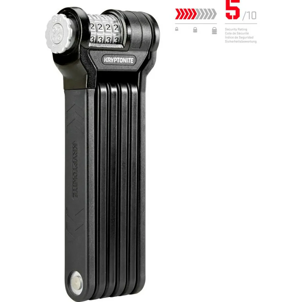Clearance - Keeper 585 Foldable Combo - Fahrradschloss Fahrradzubehör|Fahrradschlösser