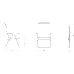 Discount - Alu Cham Batyline Iso - Campingstuhl Campingstühle|Campingstühle
