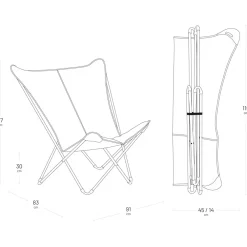 Lafuma Mobilier - Pop Up XL BeComfort - Campingstuhl