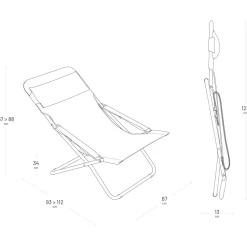 Lafuma Mobilier - Transabed Batyline Iso - Campingstuhl^ Campingstühle|Campingstühle