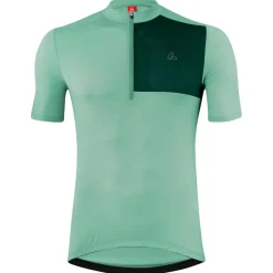 Sale Löffler - Bike Jersey Half-Zip Skys Block Mid - Radtrikot Fahrradbekleidung|Radtrikots
