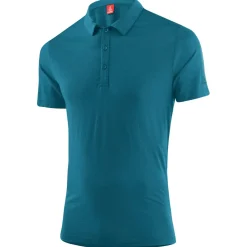 Lu00f6ffler Löffler - Poloshirt Merino-Tencel - Polo-Shirt^ Trekkingbekleidung|Shirts, Hemden & Longsleeves