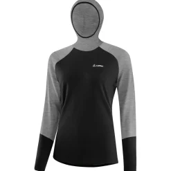 Sale Löffler - Women's Hoody Transtex Merino - Merinoshirt Wanderbekleidung|Shirts, Hemden & Longsleeves