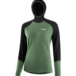 Sale Löffler - Women's Hoody Transtex Merino - Merinoshirt Wanderbekleidung|Shirts, Hemden & Longsleeves