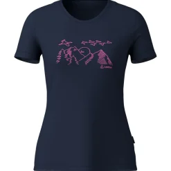 Löffler - Women's Printshirt Sunset Merino-Tencel - Merinoshirt><noscript><img width=