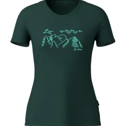 Löffler - Women's Printshirt Sunset Merino-Tencel - Merinoshirt><noscript><img width=