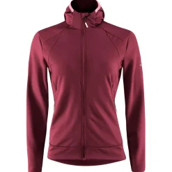 Lu00f6ffler Löffler - Women's Zip-Hoody Tech-Merino - Merinohoodie