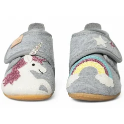Kinder Living Kitzbu00fchel Living Kitzbühel - Baby's Einhornzauber Klettmodell - Hüttenschuhe