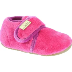 Living Kitzbühel - Baby's Klettschuh Samt Unifarben - Hüttenschuhe Kinder Hüttenschuhe