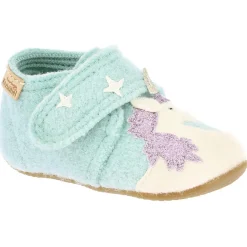Living Kitzbu00fchel Living Kitzbühel - Baby's Klettschuh Einhorn & Stern - Hüttenschuhe^Kinder Hüttenschuhe