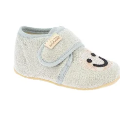 Kinder Living Kitzbu00fchel Living Kitzbühel - Kid's Babyklett Frottee Smiley - Hüttenschuhe