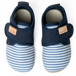 Kinder Living Kitzbu00fchel Living Kitzbühel - Kid's Babyklett Sigi Streifchen - Hüttenschuhe