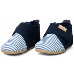 Kinder Living Kitzbu00fchel Living Kitzbühel - Kid's Babyklett Sigi Streifchen - Hüttenschuhe