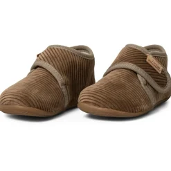 Living Kitzbu00fchel Living Kitzbühel - Kid's Cord Klettschuh - Hausschuhe^Kinder Hüttenschuhe